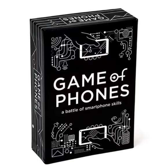 GAME OF PHONES PARTY CARD GAME |HILARIOUS SMARTPHONE SCAVENGER HUNT-NEW IN BOX - Picture 1 of 11